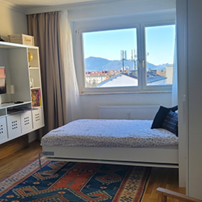 Ausblick mit Bett | © Oliver Kaiser