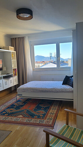 Ausblick mit Bett | © Oliver Kaiser