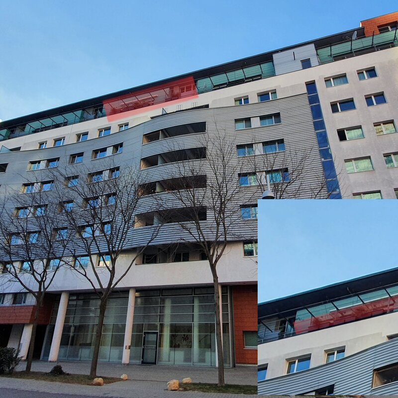 Lage im Dachgeschoss