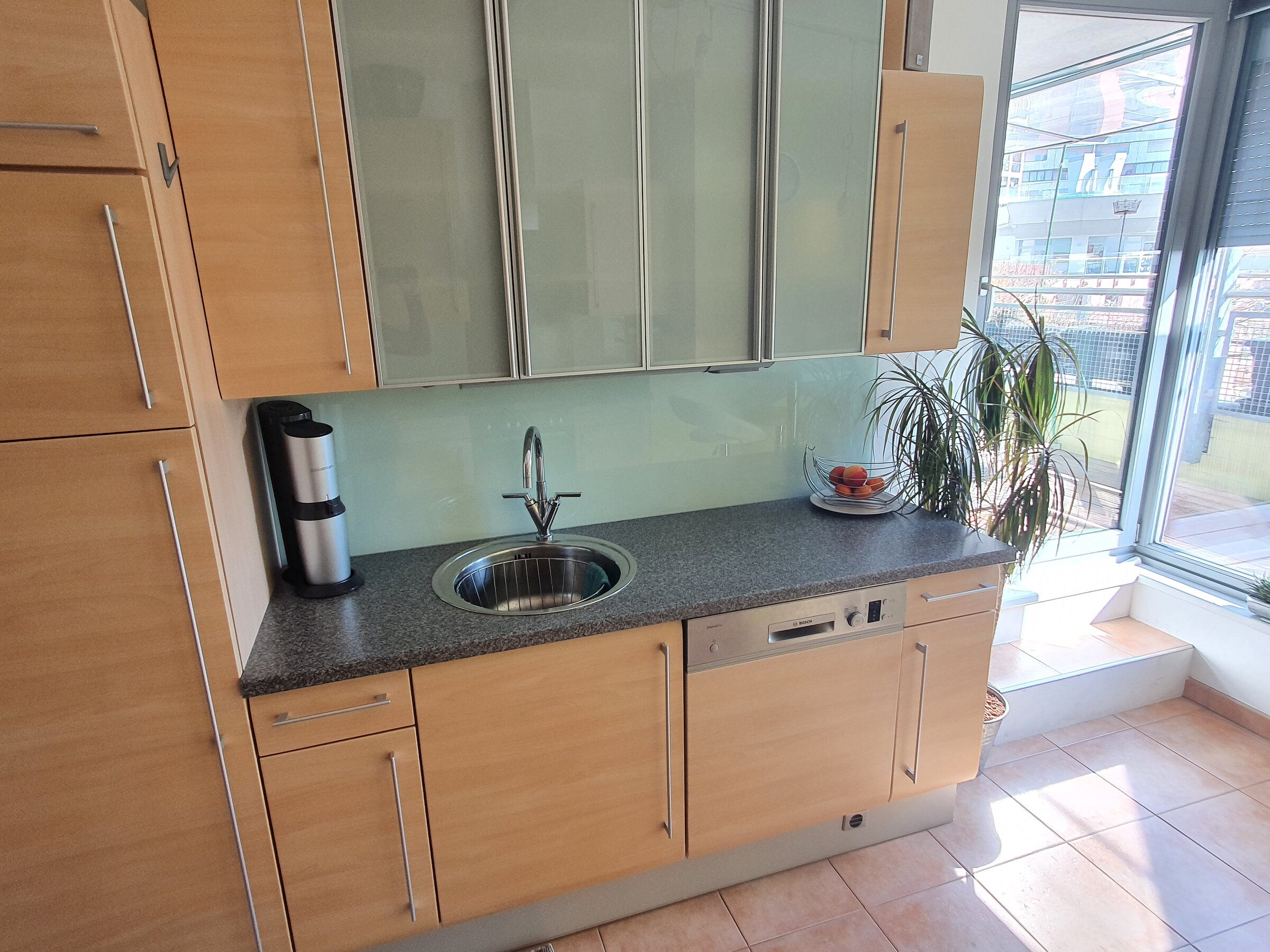 Küchenausgang zur Terrasse