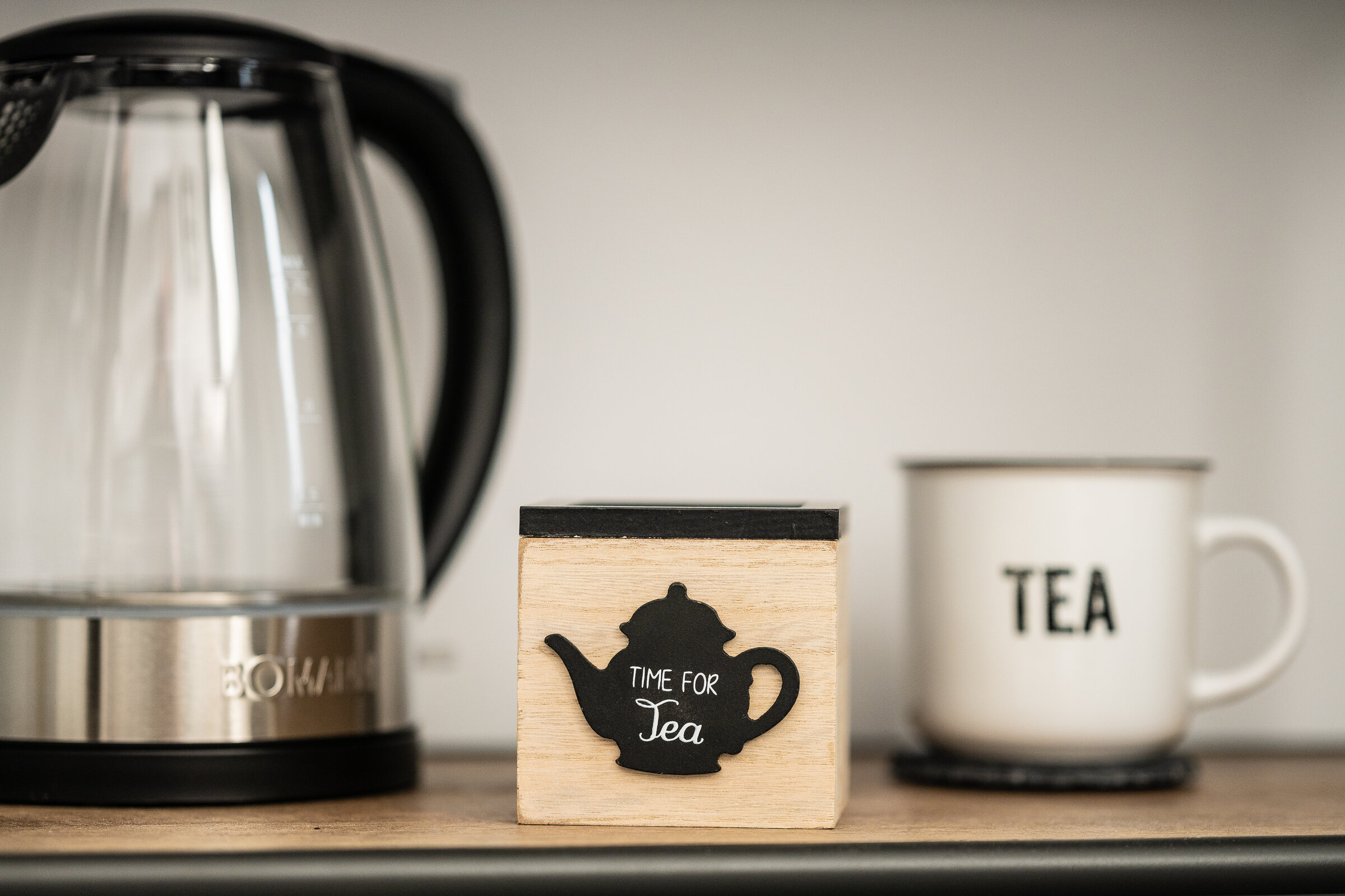 Of course, no water boiler should be missing  | © @wolfistraunseeblick 