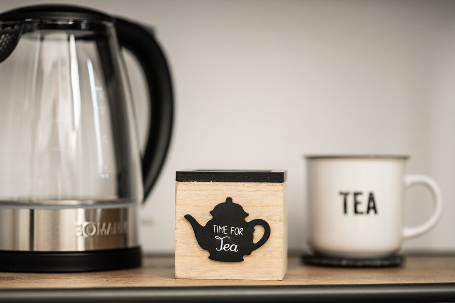 Of course, no water boiler should be missing  | © @wolfistraunseeblick 