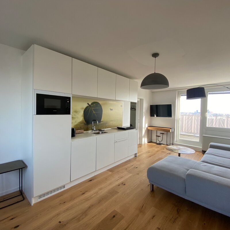Living Room - Kitchen