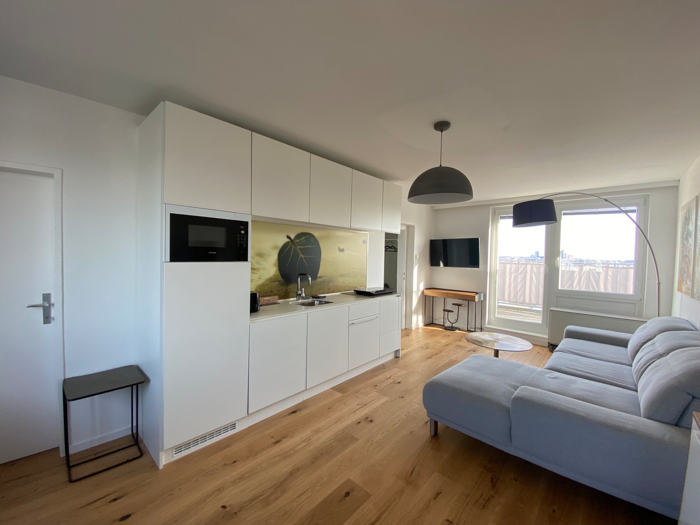 Living Room - Kitchen