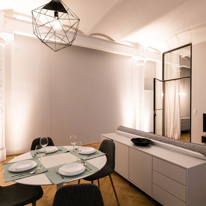 verleihen der Wohnung einen einzigartigen Charakter