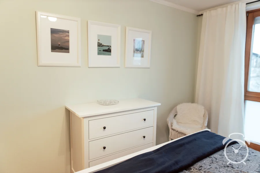 Bettwäsche vorhanden