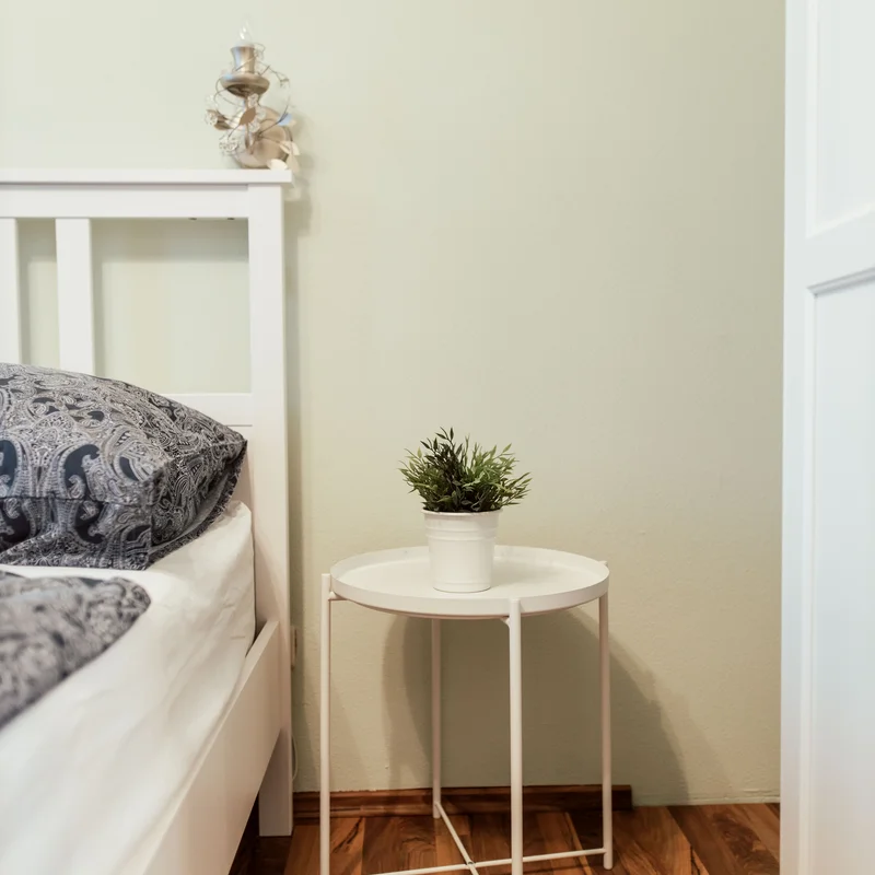 Bettwäsche vorhanden