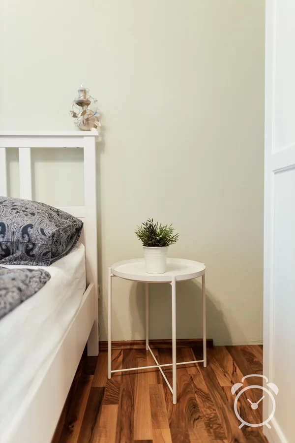 Bettwäsche vorhanden