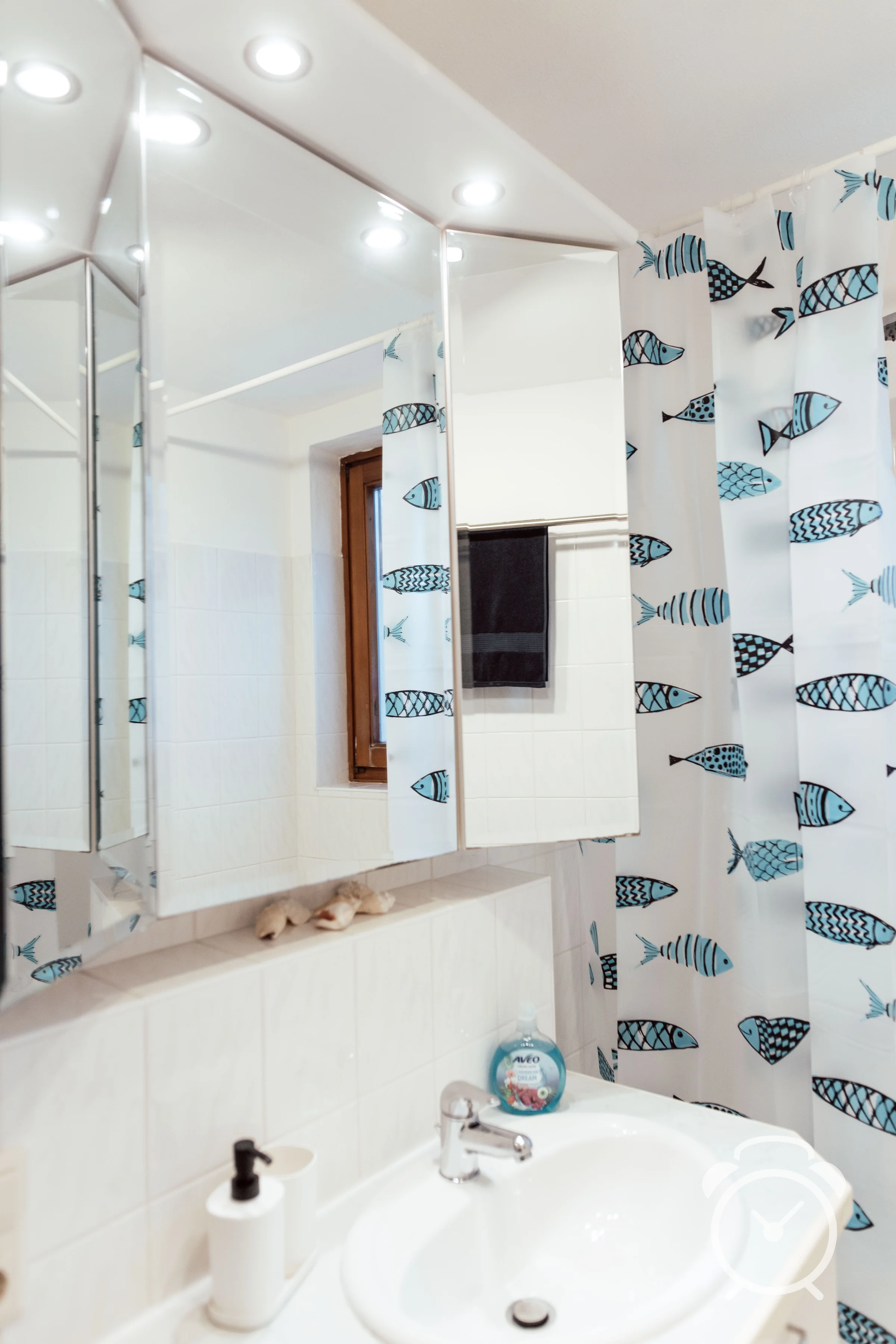 Bade- und Handtücher vorhanden