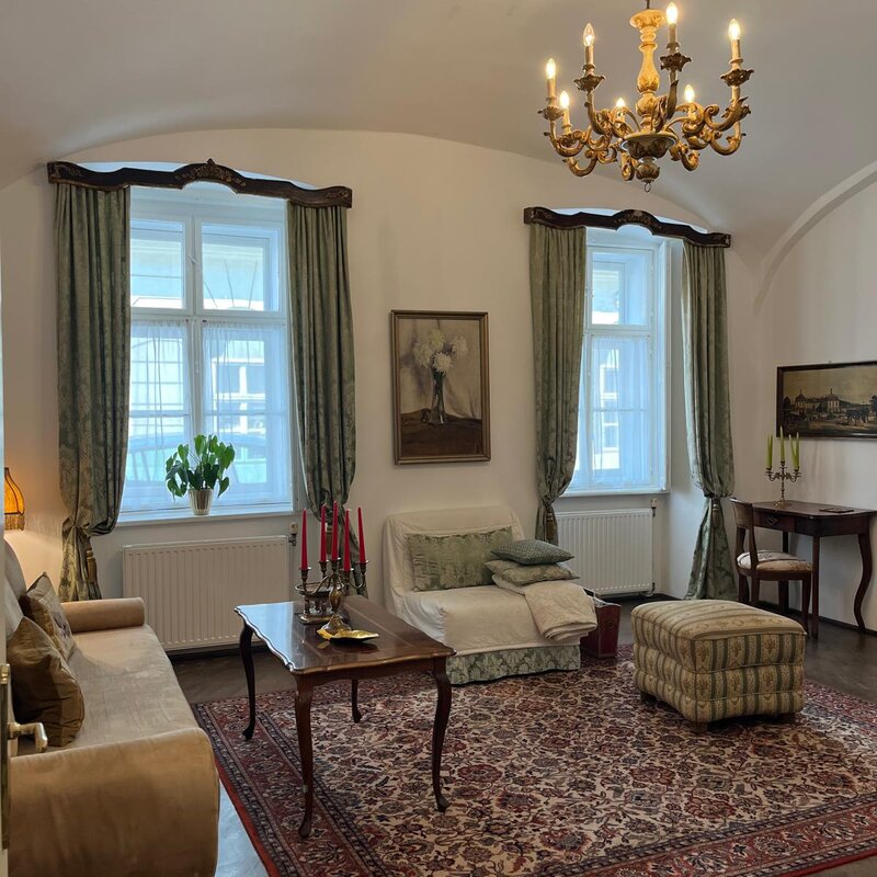 The living room