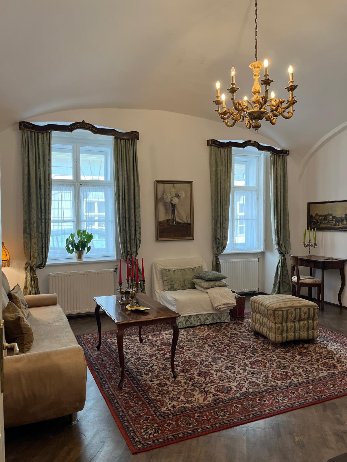 The living room