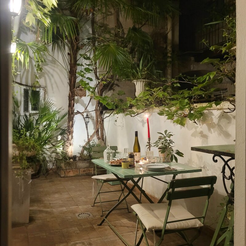 Dinner on the terrace