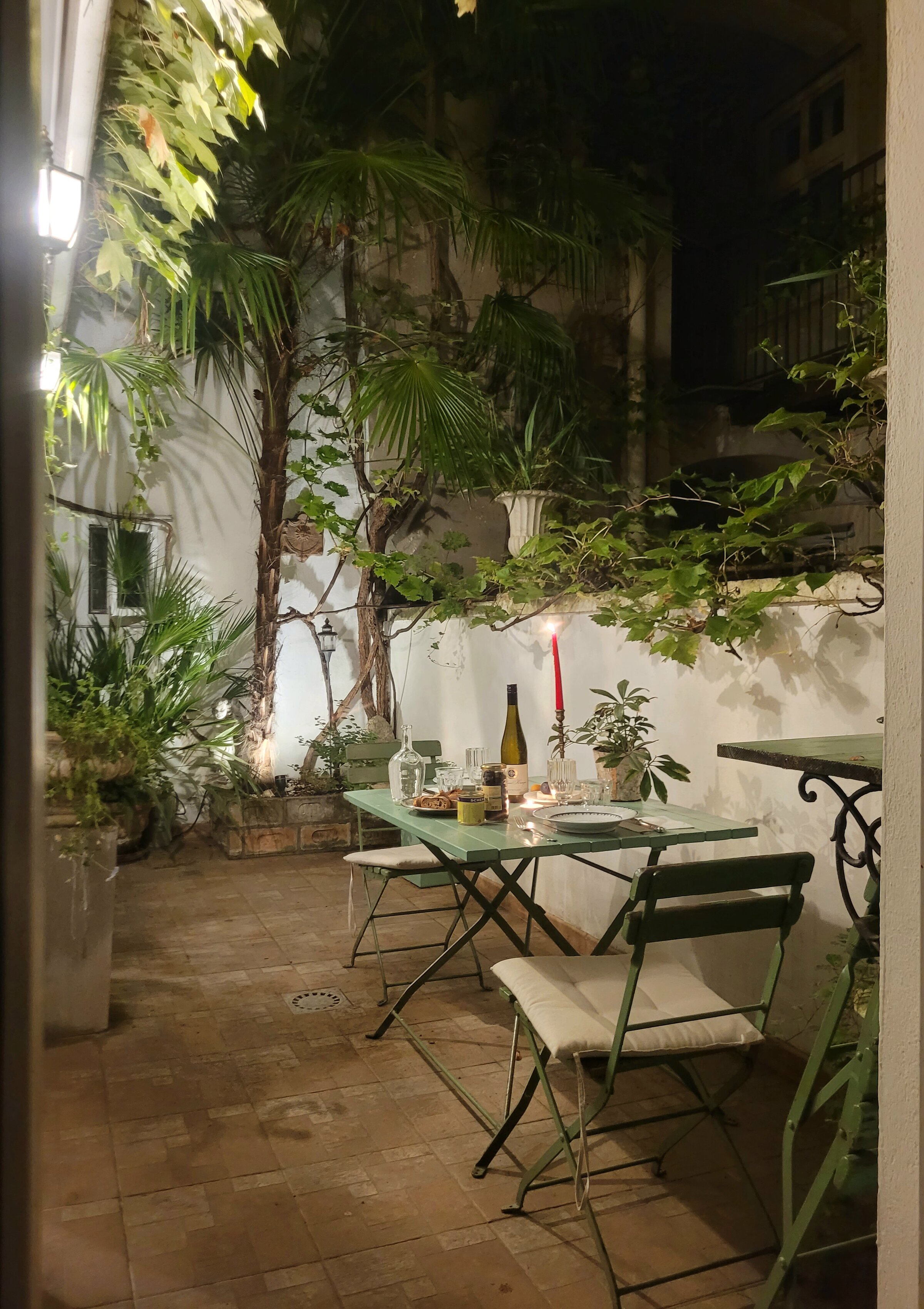 Dinner on the terrace