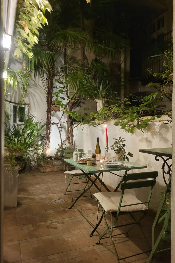 Dinner on the terrace