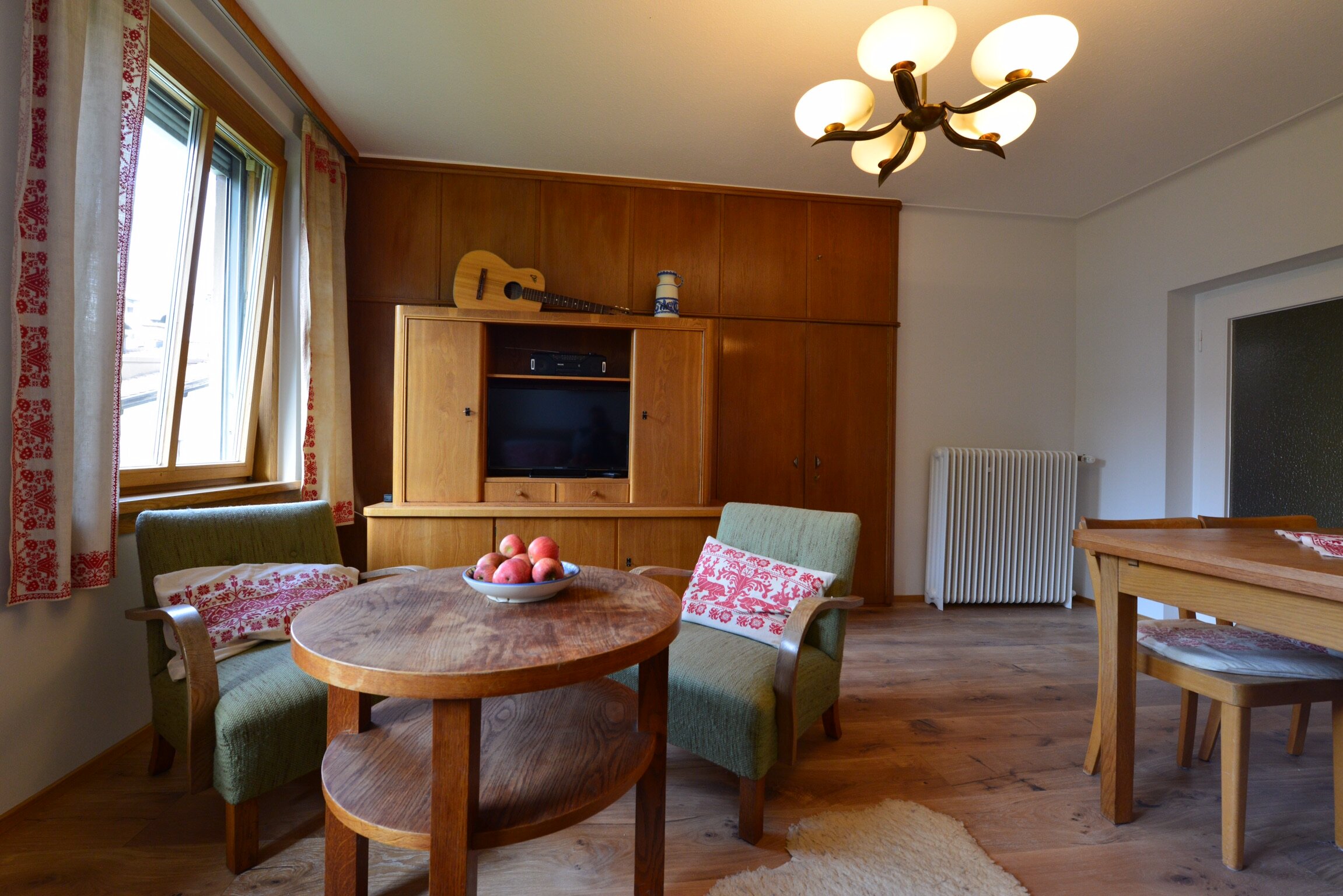 Ansicht vom Sofa aus