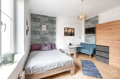 Furnished 1-room apartment with modern interior – short-term rental & temporary housing for 1 to 6 months in Salzburg