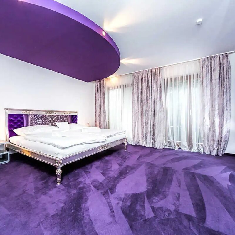 Schlafzimmer mit Sternenhimmel