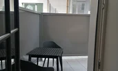 Blick auf die Terrasse