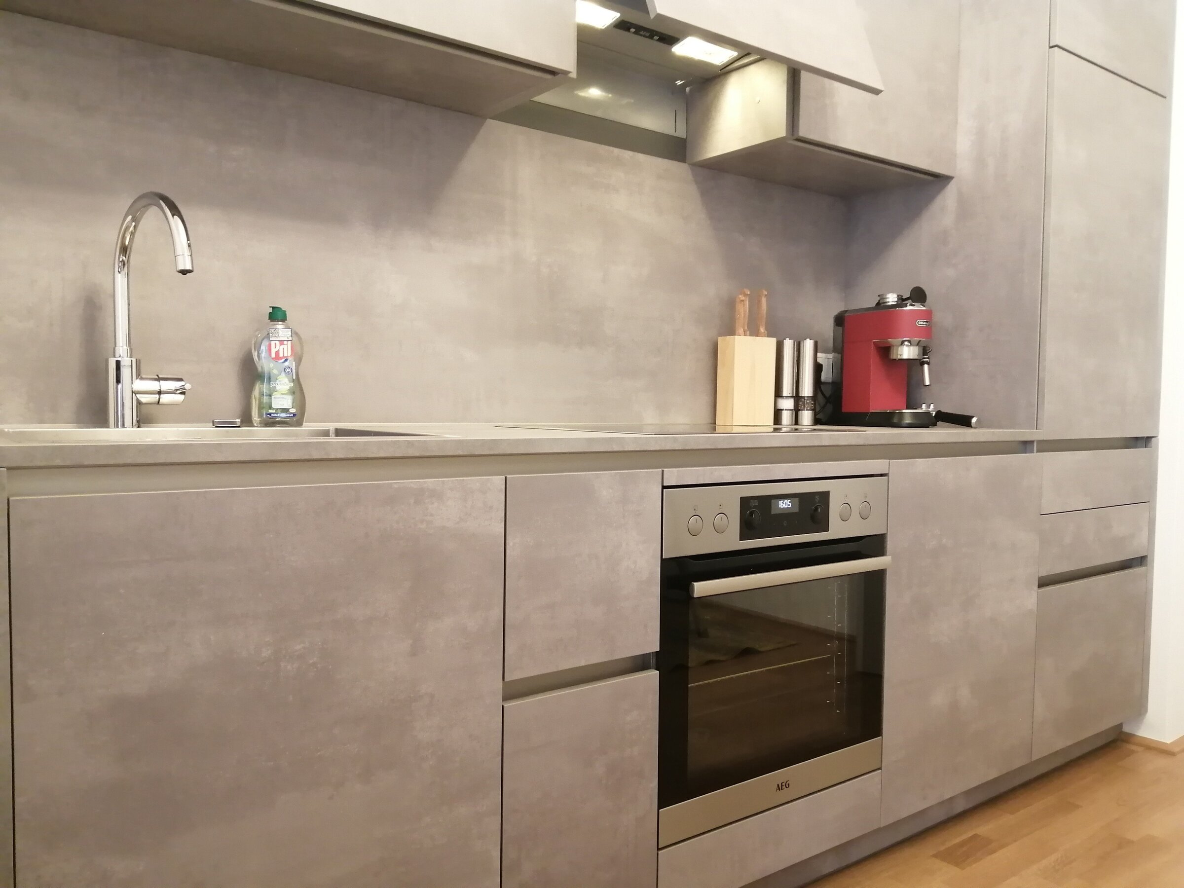 EWE-Küche, voll ausgestattet