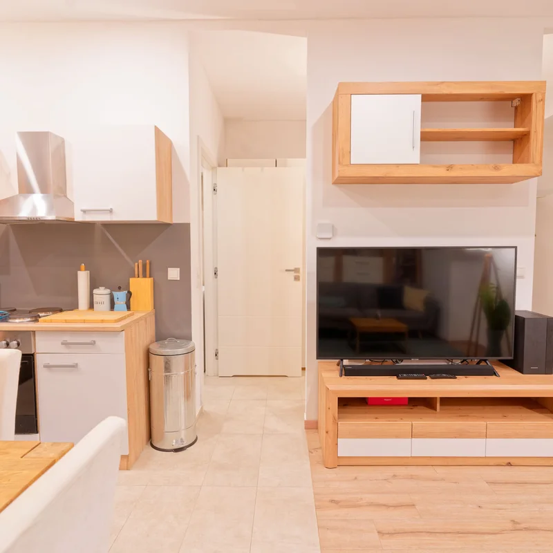 Blick auf Küche und Vorzimmer | © Sammer