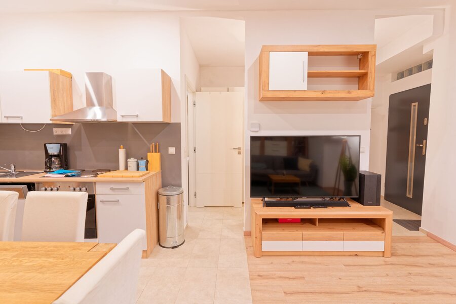 Blick auf Küche und Vorzimmer | © Sammer