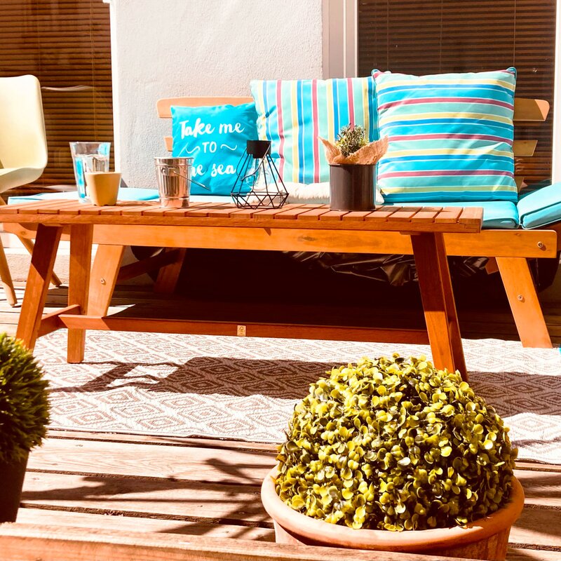 Terrasse mit gemütlicher Sitzmöglichkeit (ACHTUNG - das Foto ist aufgrund einer Eneuerung der Terrasse nicht mehr aktuell) | © Sammer