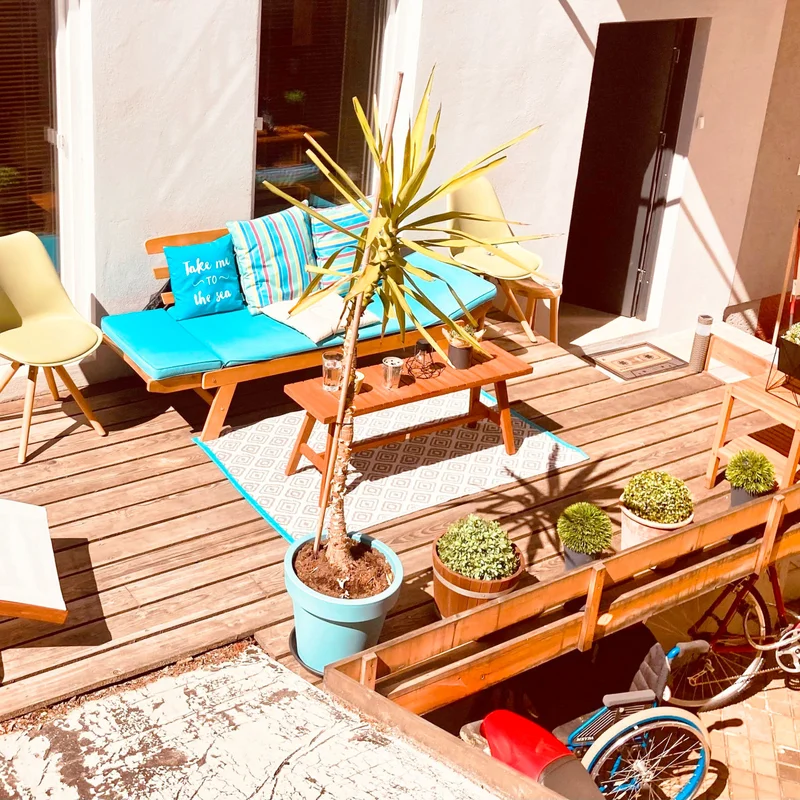 Terrasse mit gemütlicher Sitzmöglichkeit (ACHTUNG - das Foto ist aufgrund einer Eneuerung der Terrasse nicht mehr aktuell) | © Sammer