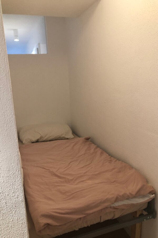 verstecktes Bett