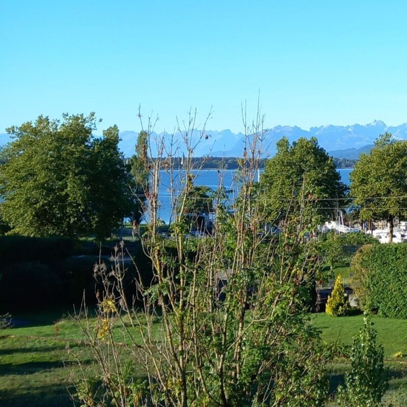 Bodensee, Zug, Bushaltestelle 3 min zu Fuß