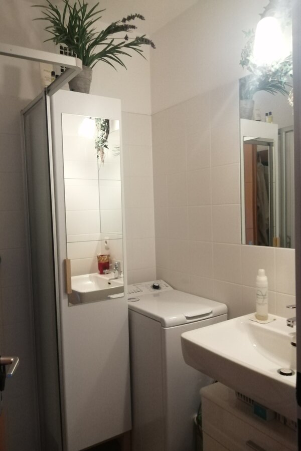 Dusche, WC seperat