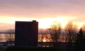 Sunset from the window