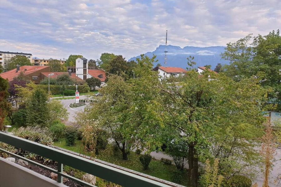 Ausblick auf den Untersberg und die Salzburger Berge