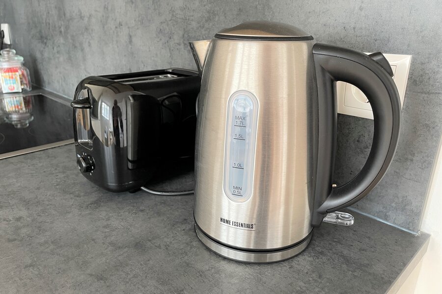 Toaster und Wasserkocher