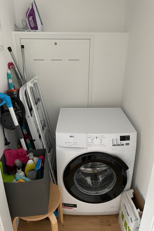 Waschmaschine und Trockner