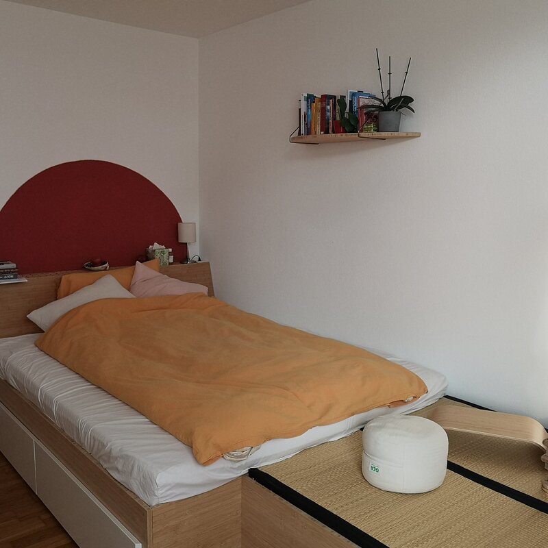 Schlafzimmer 1: Doppelbett