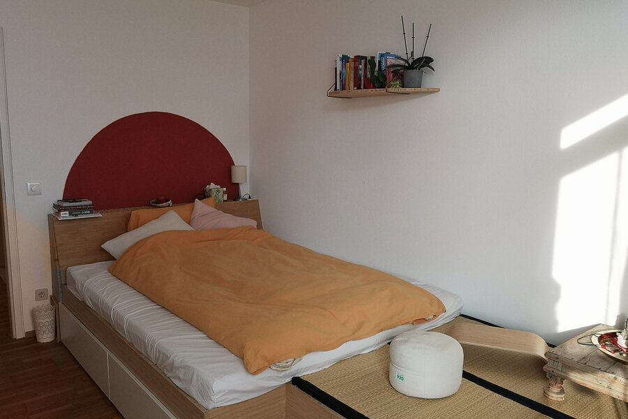 Schlafzimmer 1: Doppelbett