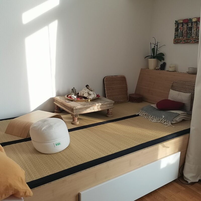 Schlafzimmer 1: Meditationsbereich