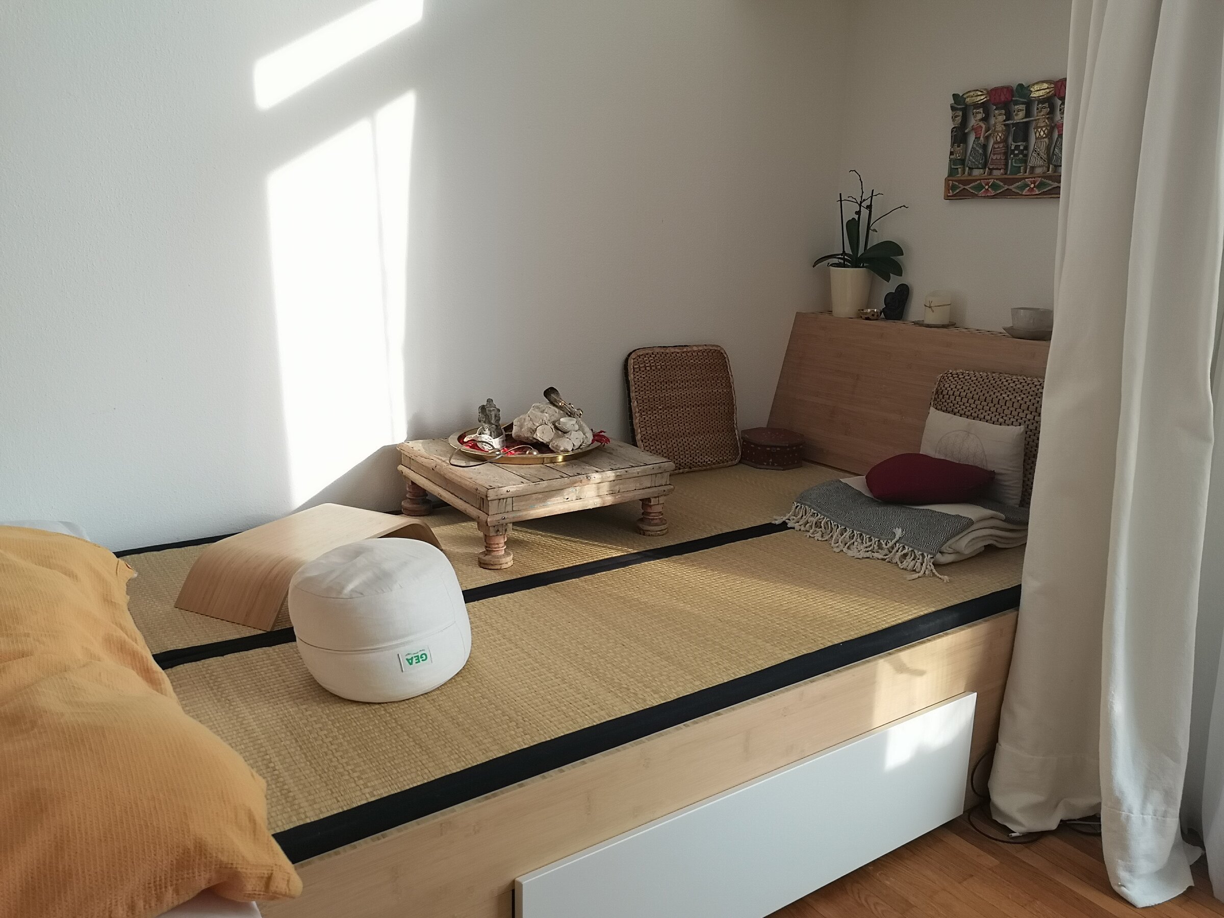 Schlafzimmer 1: Meditationsbereich