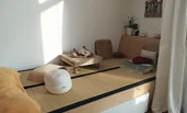 Sleeping room 1: meditation area