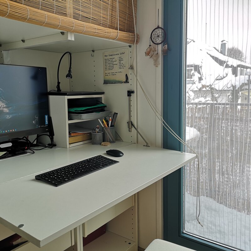 Schlafzimmer 2: Arbeitsbereich