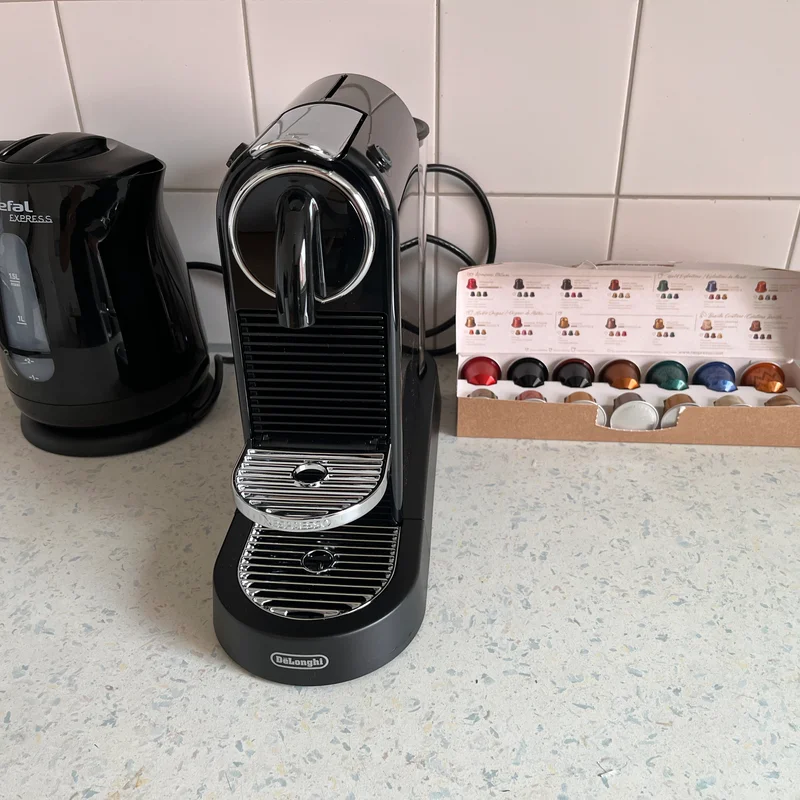 kettle and coffeemaker