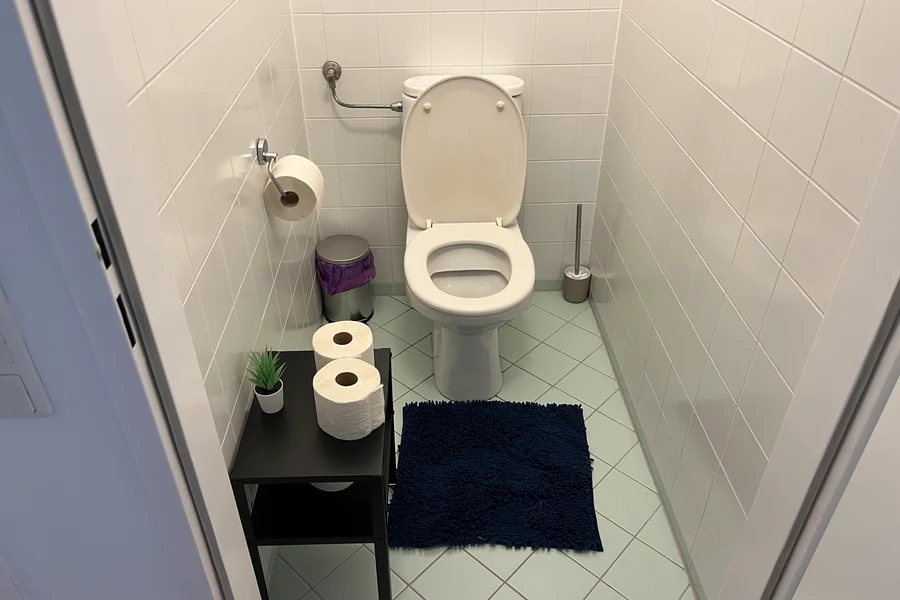 separate toilet