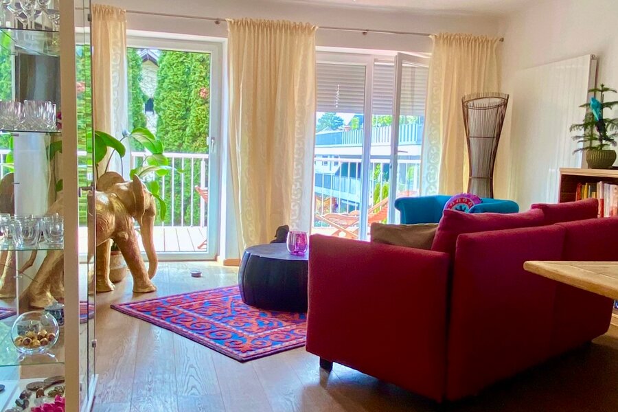 Ein besonderes Zuhause auf Zeit in Salzburgs ruhigem Nonntal – mit viel Privatsphäre, persönlichem Charakter und allem Komfort für einen längeren Aufenthalt. | © Regina Krünes