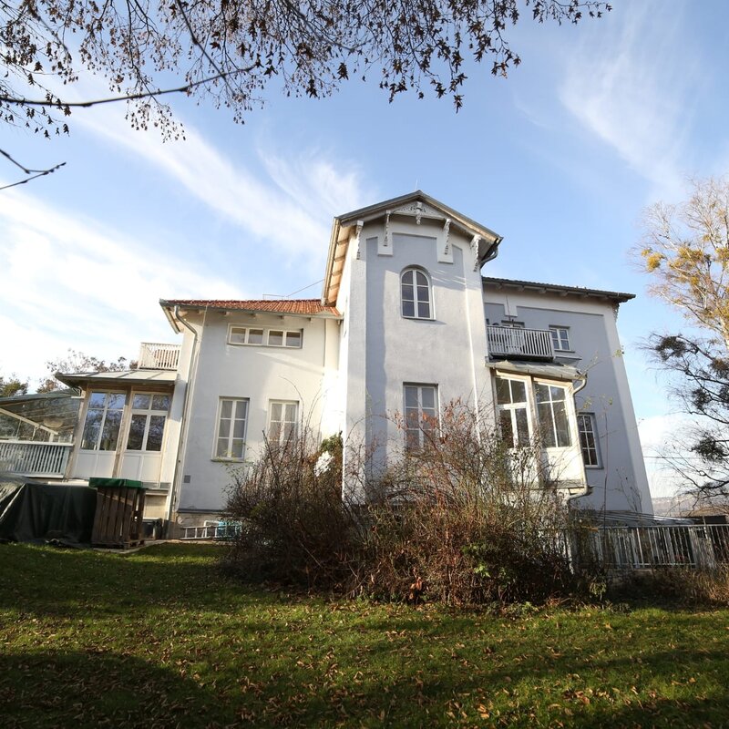 Villa mit der im EG befindlichen Wohnung