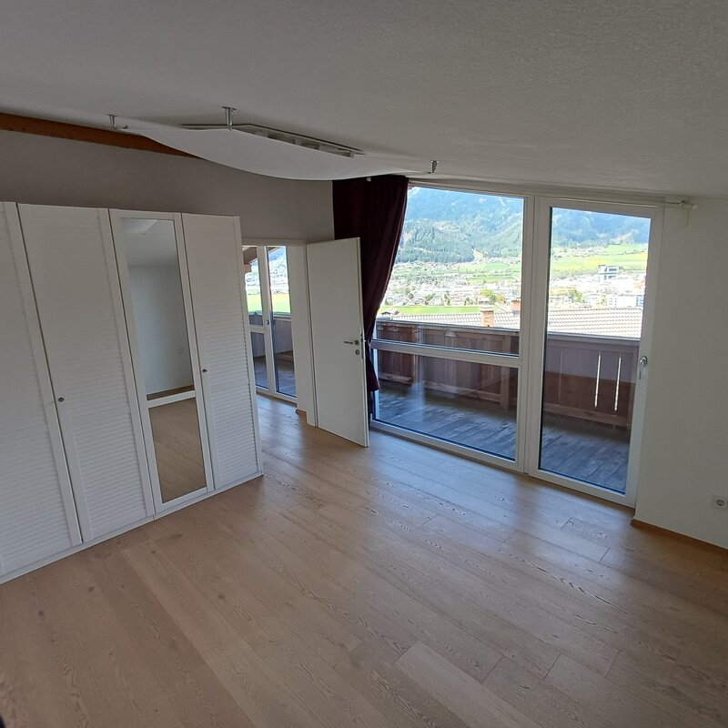 Schlafzimmer Karwendelblick