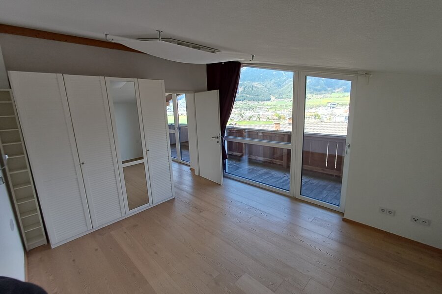 Schlafzimmer Karwendelblick