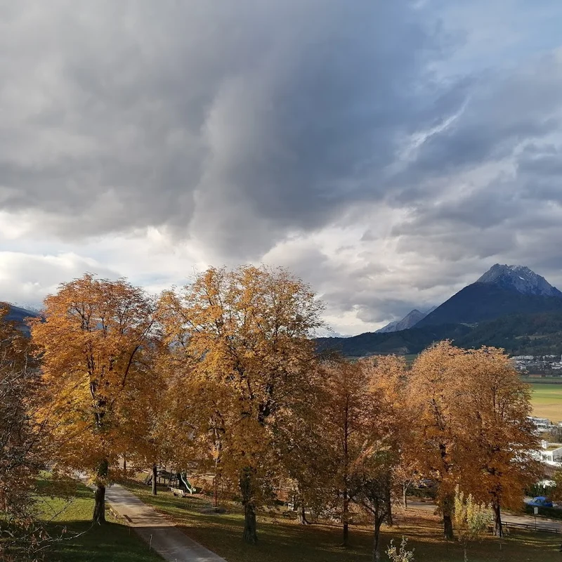Blick Richtung Westen im Herbst