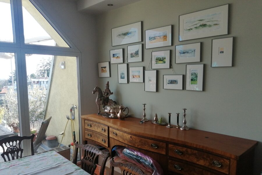 Esstisch nahe des Balkons | © Elisabeth Faber