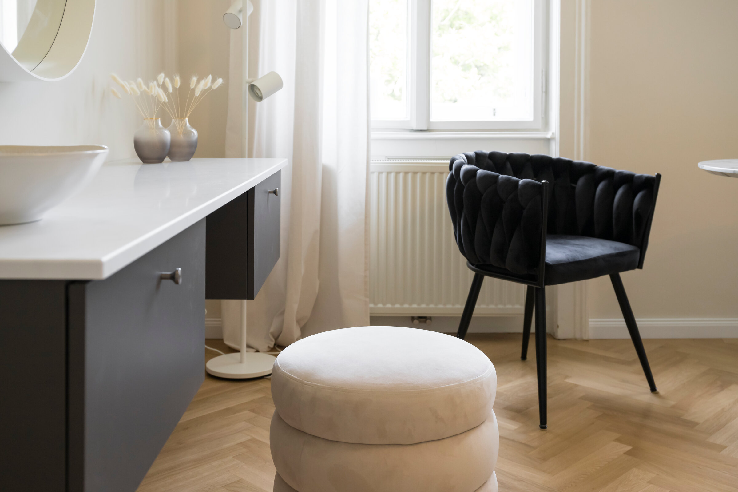 Wohn-/Esszimmer/Arbeiten