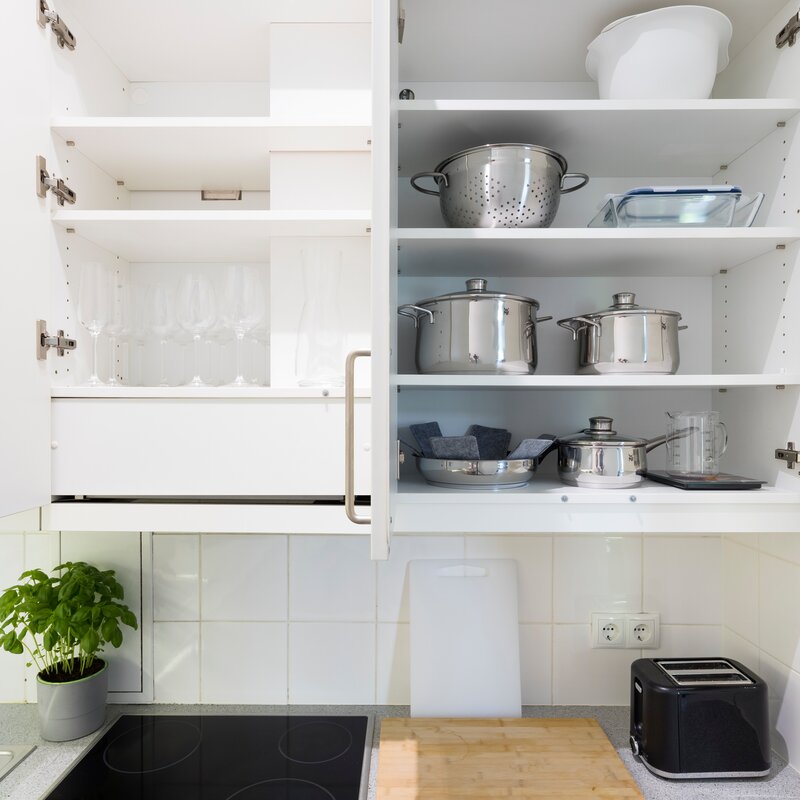 Voll ausgestattete Küche